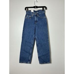 NEW!‎ Levi 550 Jeans Boys Sz 11 Slim Mid Wash Straight Leg School Casual